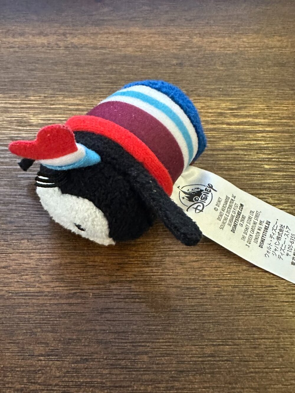 DISNEY Tsum Tsum Mini Goofy Plush 3.5" Paris Eiffel Tower Baguette France 2018